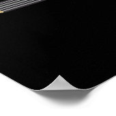 Poster Arc-en-ciel clair (Coin)