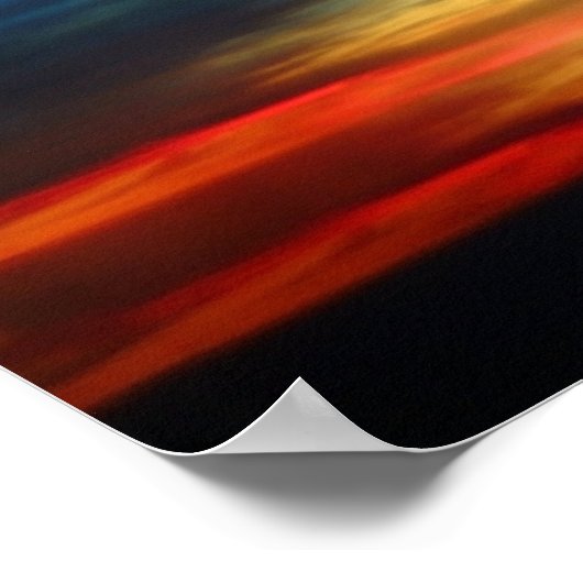 Poster Arc en ciel couché 8x12 (Coin)