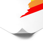 Poster arc-en-ciel de virginie (Coin)