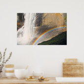 Poster Arc-en-ciel devant la cascade (Cuisine)