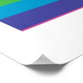 Poster arc-en-ciel du dakota du sud (Coin)