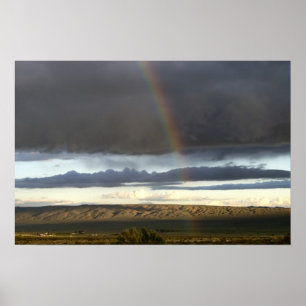 Poster Arc-en-ciel du désert