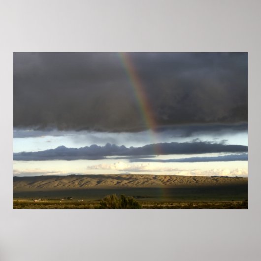 Poster Arc-en-ciel du désert (Devant)