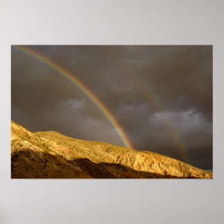 Poster Arc-en-ciel du désert