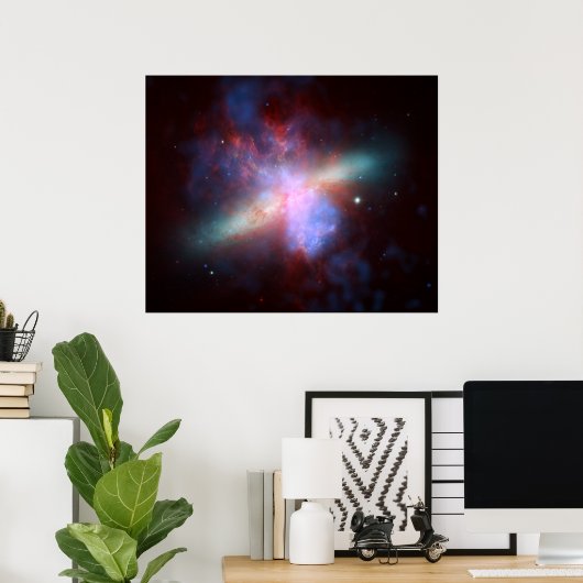 Poster Arc en ciel d'une galaxie (Bureau à domicile)