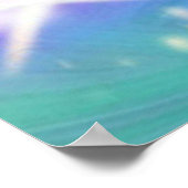 Poster Arc-en-ciel et étoiles (Coin)