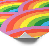 Poster Arc-en-ciel heureux (Coin)