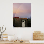 Poster arc-en-ciel jardin (Cuisine)