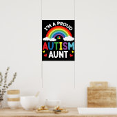 Poster Arc-en-ciel Je suis une fière Sensibilisation sur (Cuisine)