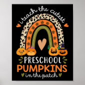 Poster Arc En Ciel J'Enseigne Les Citrouilles Les Plus Co (Devant)