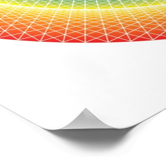 Poster Arc-en-ciel no 3 (Coin)