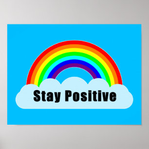 Poster ARC-EN-CIEL - Restez Positif