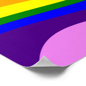 Poster Arc-en-ciel Roy G Biv (Coin)