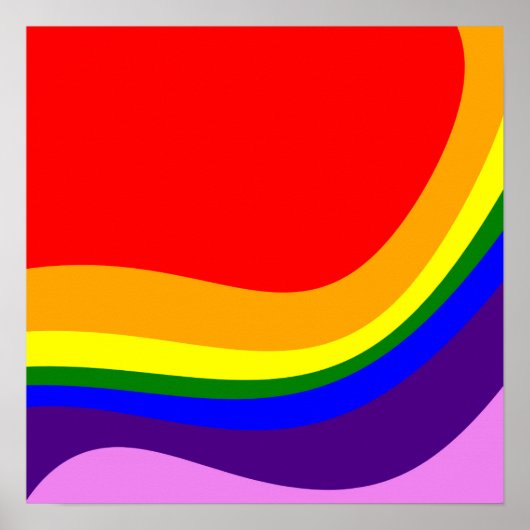 Poster Arc-en-ciel Roy G Biv (Devant)