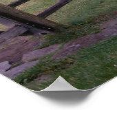 Poster Arc en ciel sur Sweetgrass Ranch (Coin)