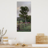 Poster Arc en ciel sur Sweetgrass Ranch (Cuisine)