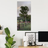 Poster Arc en ciel sur Sweetgrass Ranch (Bureau à domicile)