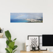 Poster Arc en ciel sur Waikiki (Bureau à domicile)