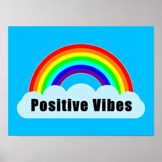 Poster ARC-EN-CIEL - Vibes Positives (Devant)