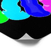 Poster Arc-en tiré (Coin)