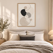 Poster Arc Harmony | Minimal Abstract Plaster Art Print