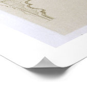 Poster Arc islamique et mauresque design pour balcons, wi (Coin)