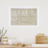 Poster Arc islamique et mauresque design pour balcons, wi (Cuisine)