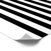 Poster Arc minimaliste noir et blanc et cercle Abstrait (Coin)