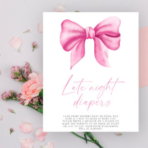 Poster Arc rose - Late nuit couches jeu