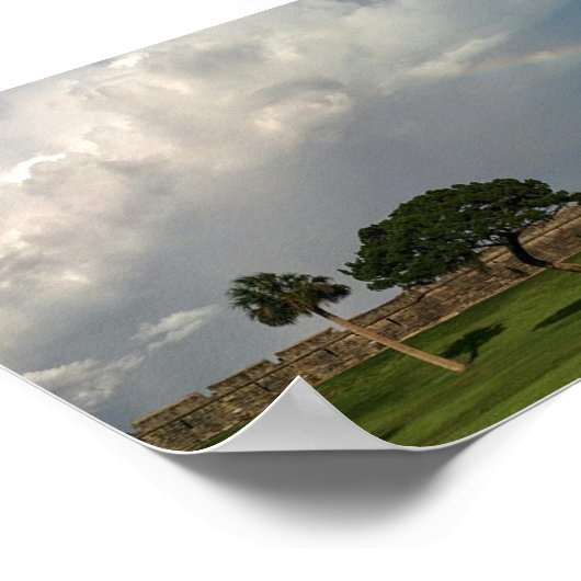 Poster Arc sur Castillo de San Marcos (Coin)