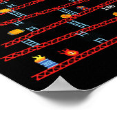 Poster Arcade de jeux Console de jeu vidéo rétro Jeux vid (Coin)