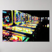 Poster Arcade de Pinball (Devant)