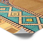 Poster Arcades de cour à Medrese-i-Shah-Hussein (Coin)