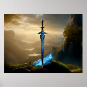 Poster Arcane : épée enchantée
