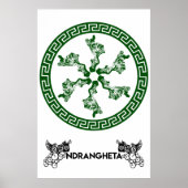 Poster Arcangelo Gabriele - 'Ndrangheta (Devant)