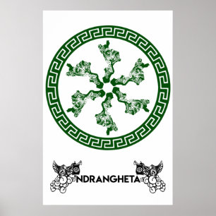 Poster Arcangelo Gabriele - 'Ndrangheta