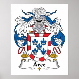 Poster Arce Family Crest