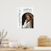 Poster Arch Photo Félicitations à notre diplômé (Cuisine)