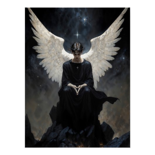 Poster Archange Azrael, (Devant)