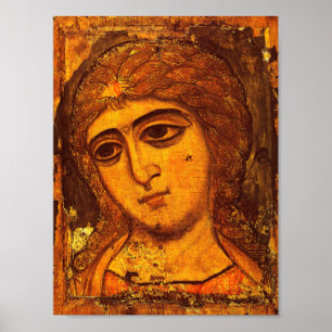 Poster Archange Gabriel Ancien Ange Russe Icône Byzantine