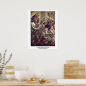 Poster Archange Michael Et Satan Par Jacopo Tintoretto (Cuisine)