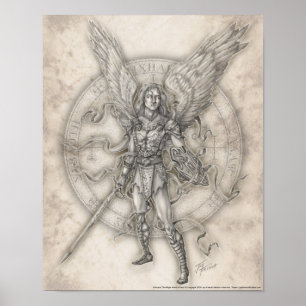 Poster Archange Michael Print