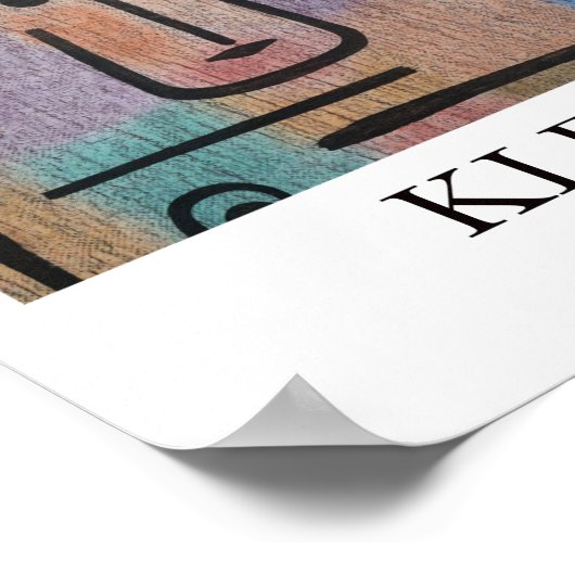 Poster Archange par Paul Klee (Coin)