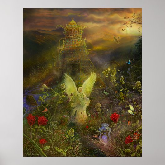 Poster Archangel Chamuel (Devant)