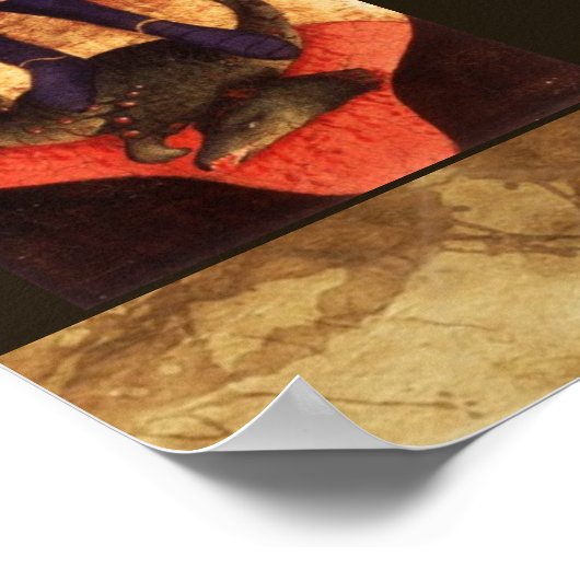 Poster ARCHANGEL DE St MICHAEL AVEC DIABLE (Coin)