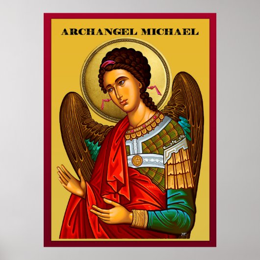 Poster Archangel Michael (Devant)