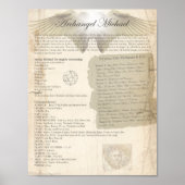 POSTER ARCHANGEL MICHAEL (Devant)