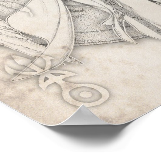 Poster Archangel Raphael (Coin)