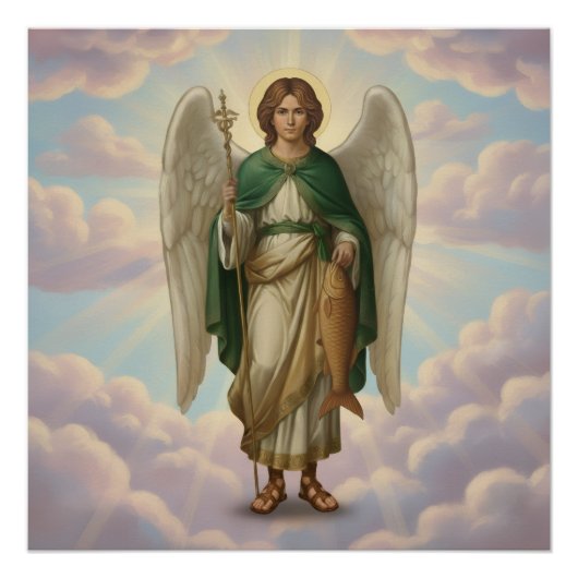 Poster Archangel Raphael Angel (Devant)