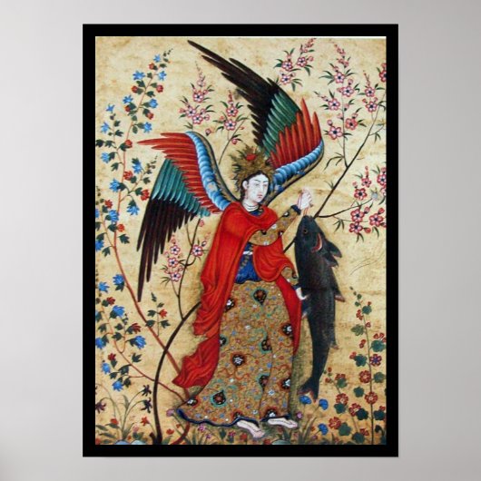 POSTER ARCHANGEL RAPHAEL ET LE POISSON (Devant)